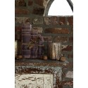 Clayre & Eef Aufbewahrungsbox 3er Set Bücher 27/22/17 cm Braun Holz