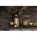 Clayre & Eef Decoratie Emmer  Ø 29x38 cm Koperkleurig Ijzer Rond