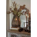 Clayre & Eef Kerzenständer 30 cm Schwarz Goldfarbig Eisen