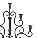 Clayre & Eef Chandelier 49 cm Noir Fer