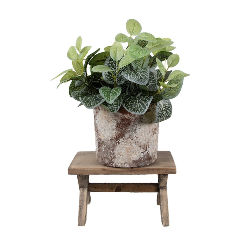 Clayre & Eef Table de plante 24x13x14 cm Marron Bois