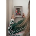 Clayre & Eef Photo Frame 13x18 cm Grey Plastic Rectangle