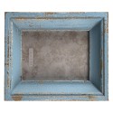 Clayre & Eef Photo Frame 13x17 cm Blue Wood Rectangle
