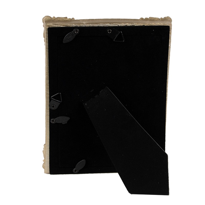 Clayre & Eef Photo Frame 10x15 cm Green Polyresin