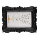 Clayre & Eef Photo Frame 10x15 cm Black Polyresin