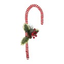 Clayre & Eef Christmas Decoration Candy Cane 30 cm Red Plastic
