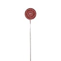 Clayre & Eef Weihnachtsdekoration Lutscher 40 cm Rot Kunststoff