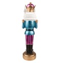 Clayre & Eef Figurine Nutcracker 41 cm Blue Purple Polyresin