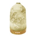 Clayre & Eef Aroma diffuser Ø 9x17 cm Wit Porselein Vogels