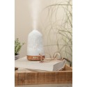 Clayre & Eef Aroma diffuser Ø 9x17 cm Wit Porselein Vogels