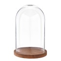 Clayre & Eef Cloche Ø 17x25 cm Transparent Glass