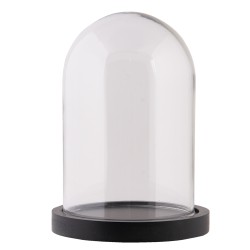 Clayre & Eef Cloche Ø 12x17 cm Verre Rond