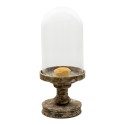 Clayre & Eef Glocke Ø 16x38 cm Holz Metall Rund