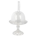 Clayre & Eef Cloche Ø 14x23 cm Glass Rabbit
