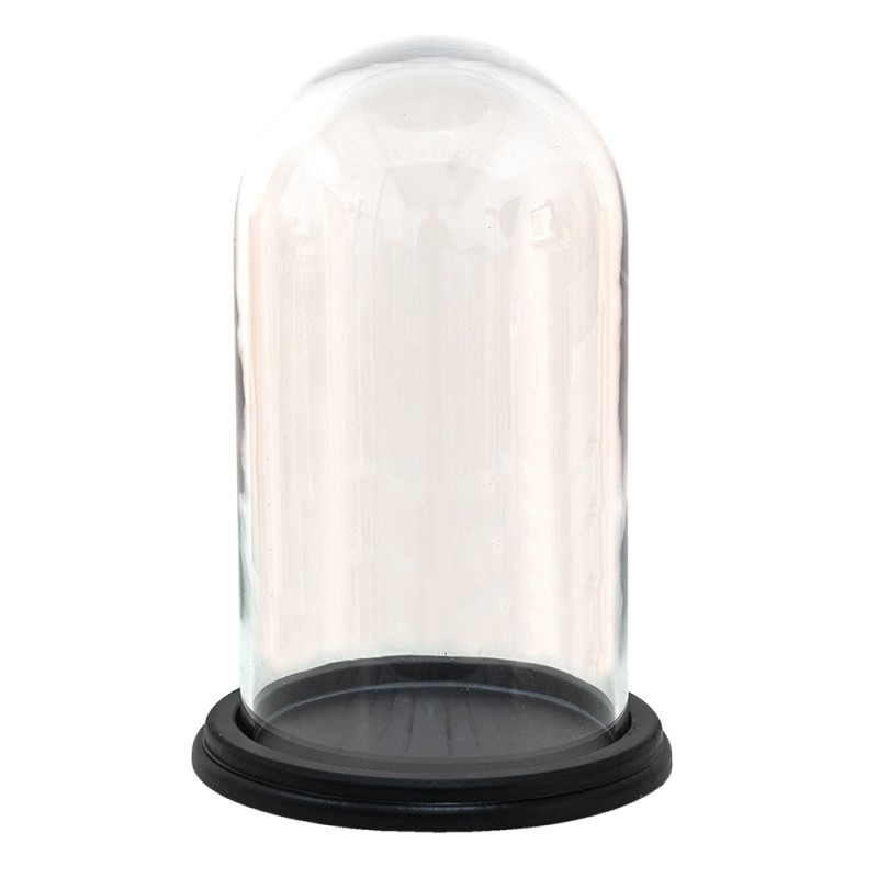 Clayre & Eef Cloche Ø 20x28 cm Transparent Glass Round