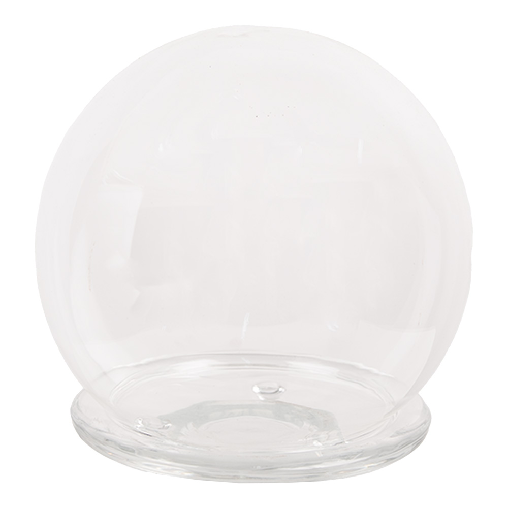 Clayre&Eef StolpØ 15x16 cm Transparant Glas afbeelding