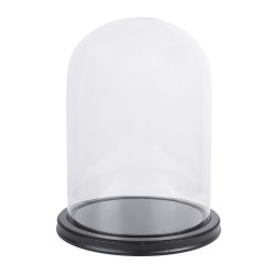 Clayre & Eef Cloche Ø 23x29 cm Transparent Glass