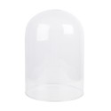 Clayre & Eef Glocke Ø 23x29 cm Transparant Glas