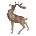 Clayre & Eef Image de décoration Cerf 42 cm Marron Plastique
