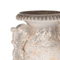 Clayre & Eef Blumentopf 34x26x60 cm Beige Grau Keramikmaterial