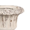 Clayre & Eef Blumentopf Ø 18x20 cm Beige Keramikmaterial