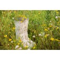 Clayre & Eef Supporto per piante Stivale 18x24x31/35 cm Grigio Metallo