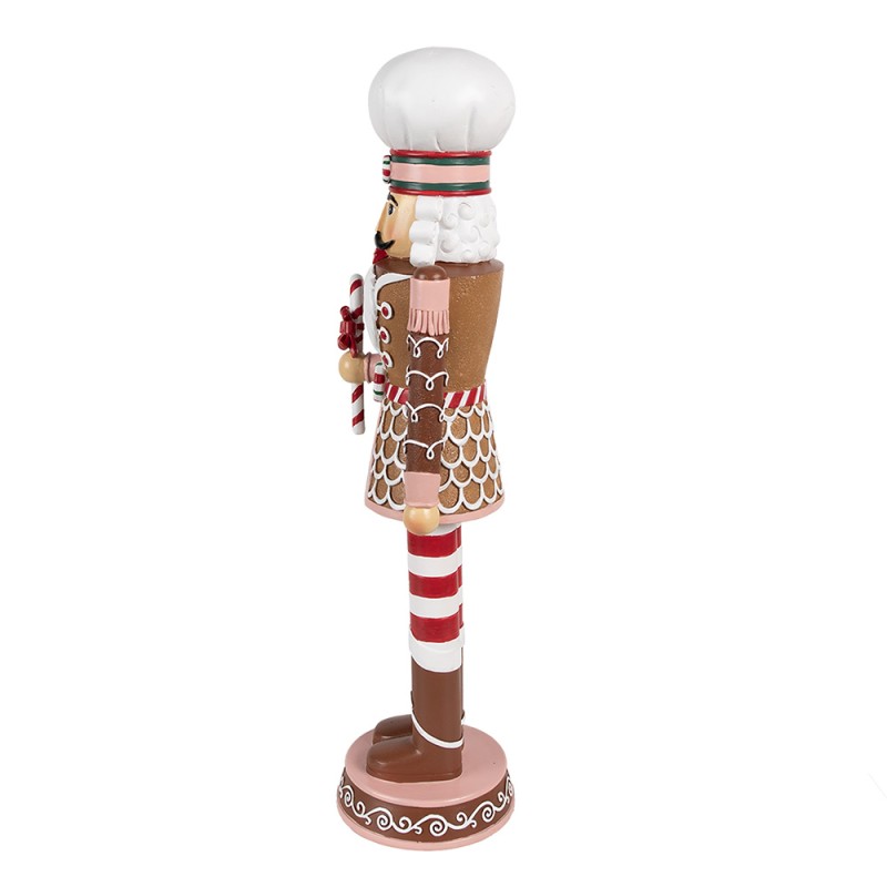 Clayre & Eef Image de décoration Casse-noisette 15x12x46 cm Marron Plastique