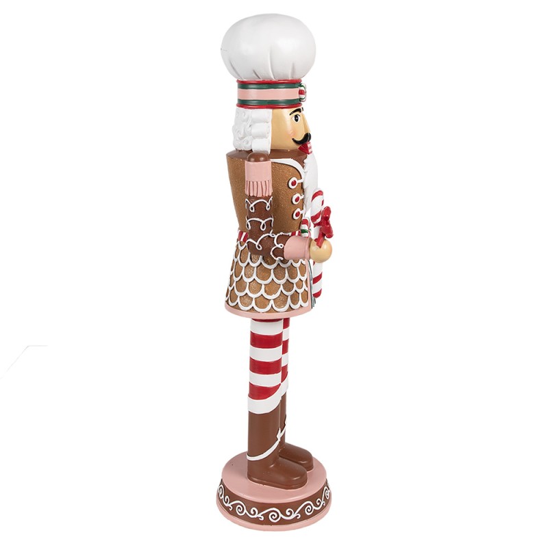 Clayre & Eef Image de décoration Casse-noisette 15x12x46 cm Marron Plastique