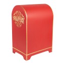 Clayre & Eef Boite aux lettres 24x20x36 cm Rouge Métal