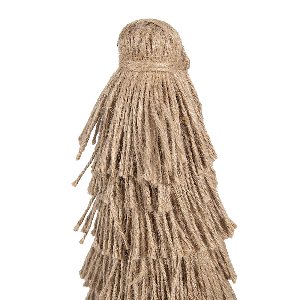 Decoratie Beeld Kerstboom 42 Cm Bruin Hout-image