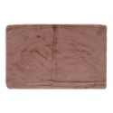 Clayre & Eef Tapis de bain 40x60x2 cm Rose Polyester