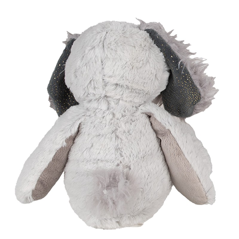 Clayre & Eef Peluche Cane 32 cm Grigio Peluche
