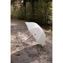 Juleeze Erwachsenen-Regenschirm Ø 90 cm Beige Polyester Punkte