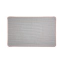 Clayre & Eef Badmat 78x48x1 cm Roze Polyester Rechthoek Hart