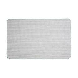 Clayre & Eef Bath Mat 78x48x1 cm Blue Polyester Rectangle Star