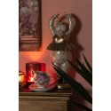 Clayre & Eef Tasse mit Untertasse 200 ml Weiß Rosa Porzellan Blumen