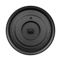 Clayre & Eef Wall Clock Ø 50x5 cm Black Beige Plastic