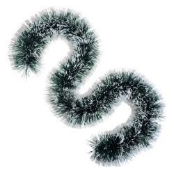 Clayre & Eef Guirlande de Noël 200 cm Vert Plastique