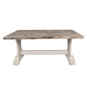 Clayre & Eef Eettafel 190x100x81 cm Bruin Hout Rechthoek