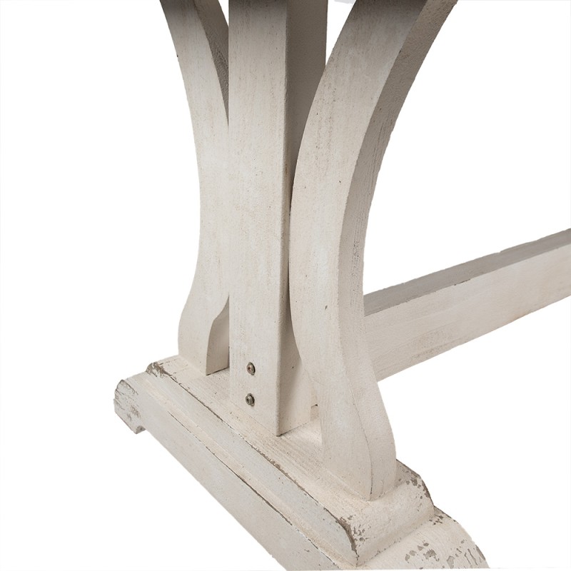 Clayre & Eef Eettafel 190x100x81 cm Bruin Hout Rechthoek