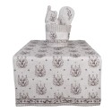 Clayre & Eef Pot Holder 20x20 cm Beige Cotton Deer