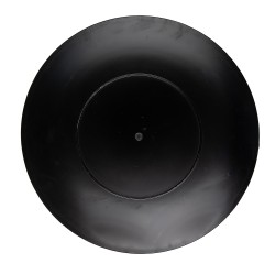 Clayre & Eef Sous-assiette Ø 40 cm Rouge Plastique Rond Père Noël