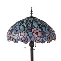 LumiLamp Floor Lamp Tiffany Ø 51x165 cm Multicoloured Glass