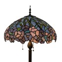 LumiLamp Floor Lamp Tiffany Ø 51x165 cm Multicoloured Glass