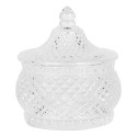Clayre & Eef Vorratsglas Ø 10x11 cm Transparant Glas