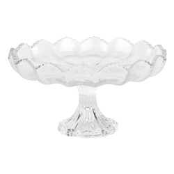 Clayre & Eef Bowl Ø 23x12 cm Transparent Glass