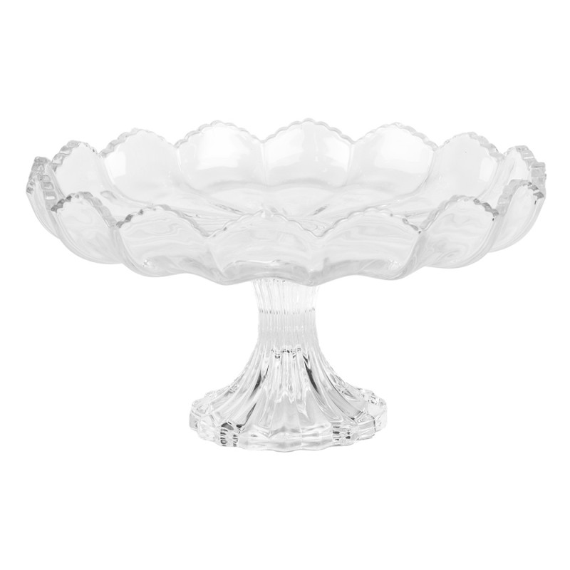 Clayre & Eef Bowl Ø 23x12 cm Transparent Glass