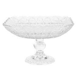 Clayre & Eef Bowl 29x29x18 cm Transparent Glass
