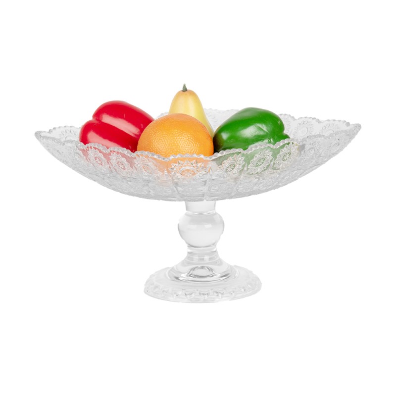Clayre & Eef Bowl 29x29x18 cm Transparent Glass