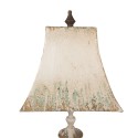 Clayre & Eef Table Lamp Ø 29x67 cm Beige Metal